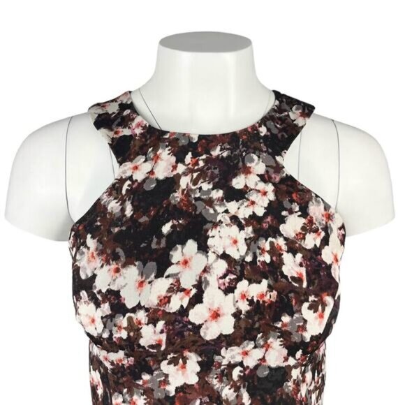 PARKER 100% Silk Floral Peplum Blouse XS - Picture 2 of 6